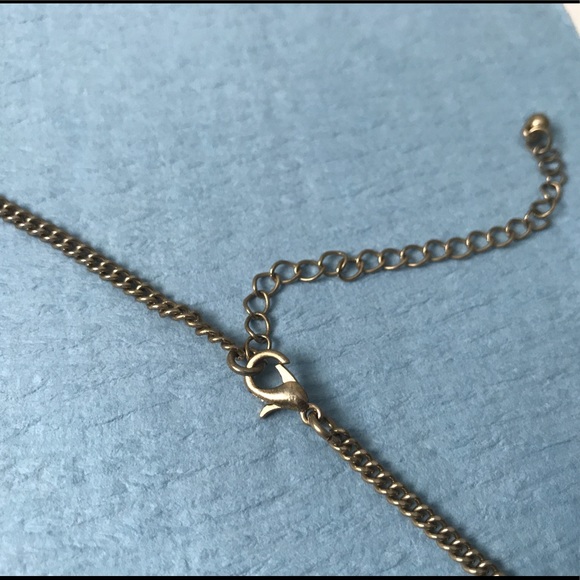 Mod Art Deco Style Bunting Triangles Necklace - Picture 7 of 8